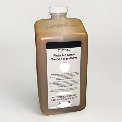 STARBUCKS Pistachio Sauce Bottle NEW AND SEALED, 63 Fl Oz, 1pack (BB May 2026)