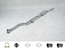 MTS Mitteltopf NEU für BMW E60 520i 525i 530i Limousine Auspuff + Anbaut.