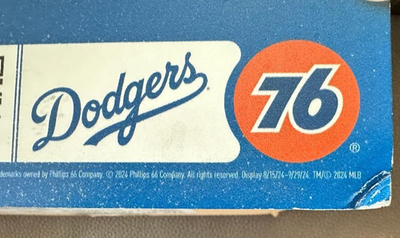 2026 UNION 76 LOS ANGELES DODGERS SIGN 8 GALLONS GAS SEND IN FOR