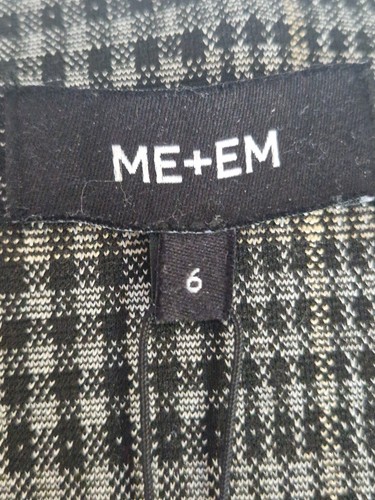 #ladies ME+EM Size 6 Summer Check Blazer. Black Check. BNWT Rrp £150.exellent - Picture 17 of 21