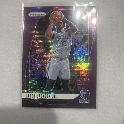 (2) cards Jaren Jackson JR Prizm 2022-23 Green  / 25 & 2023-24 Purple / 35