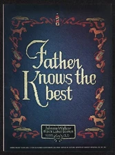 1974 Johnnie Walker Black Label Scotch Father Knows Best Embroidery Print Ad
