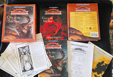 Coffret TSR Advanced Dungeons & Dragons Dark Sun City by the Silt Sea 2432 1994