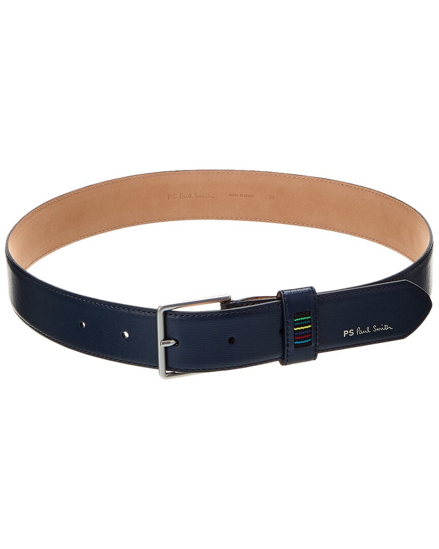 Мужской кожаный ремень с лямочной вставкой Ps Paul Smith 15390₽