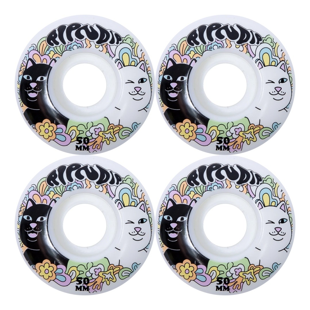 RIPNDIP Flower Child White Wheel Set 50MM Hardware Wheels 6790₽