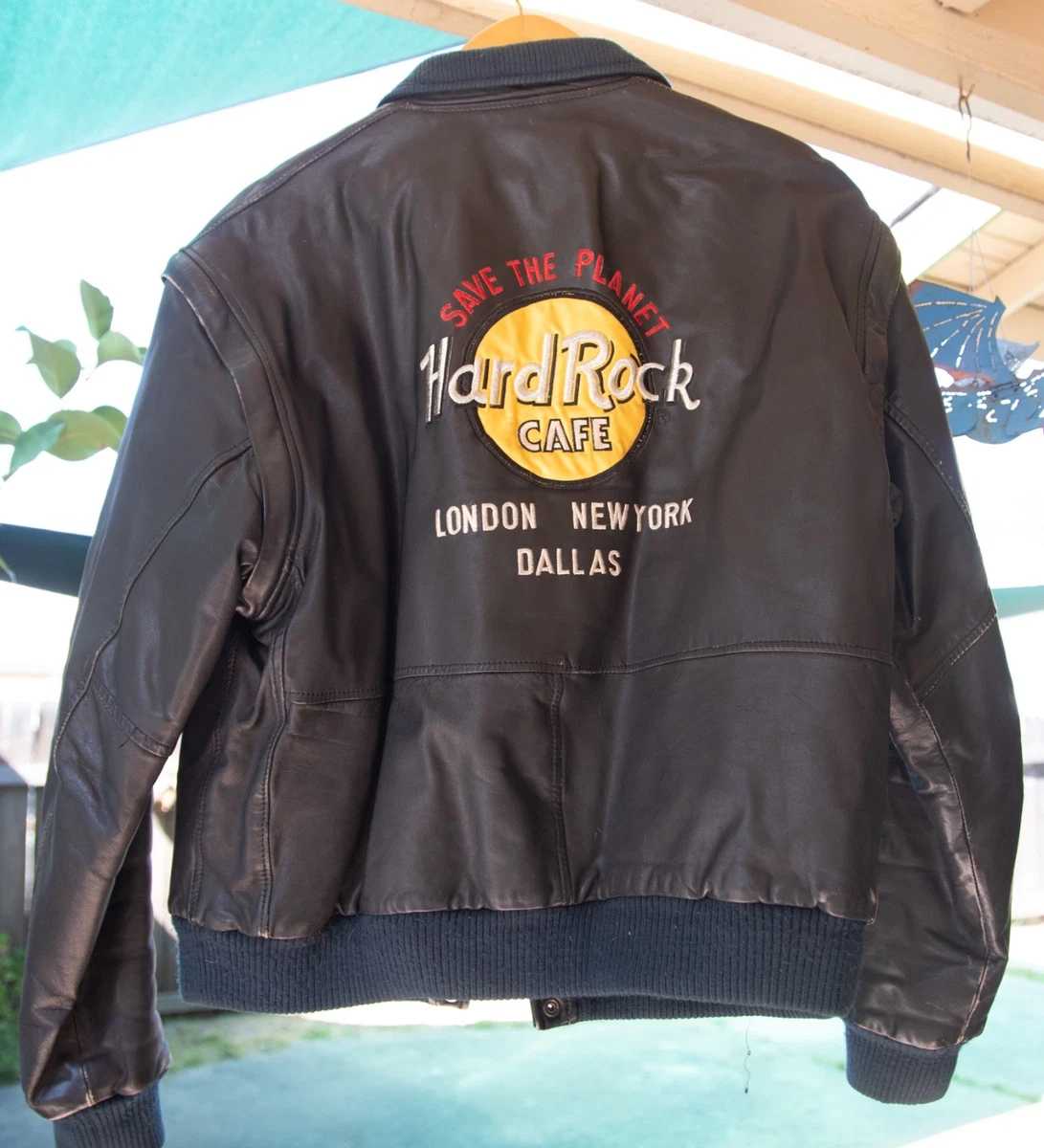 Hard Rock Cafe Solid Leather Outer Shell Coats, Jackets & Vests