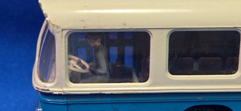 Vintage 1960s Tekno Denmark Holland 851 Scania CR-76 City Bus-Blue/white NO BOX! - Image 4 of 4