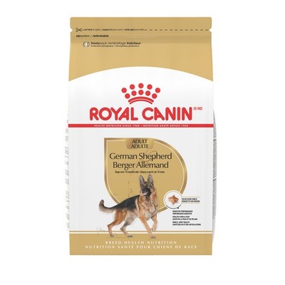 Royal Canin Breed Health Nutrition German Shepherd Adult Dry Dog Food, 30 lb Bag