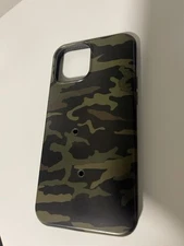 Green camo camouflage Loopy Case iPhone 12 Pro Max slightly used 
