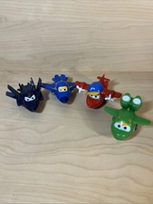 Super Wings Transform-A-Bots Bundle x4 Transforming Figures Mini Planes