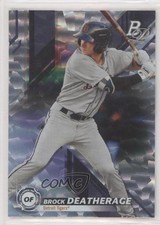 2019 Bowman Platinum Wal-Mart Top Prospects Icy Foil Brock Deatherage 4l3