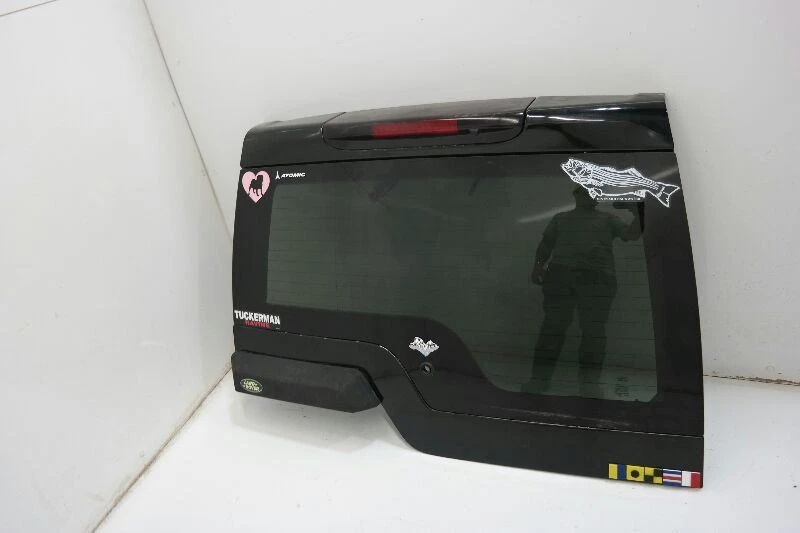 2005 2006 2007 2008 Land Rover LR3 Hatch Tailgate Upper Privacy Tint Glass Black - Image 2 of 4