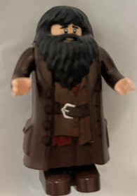 LEGO Rubeus Hagrid Minifigure Dark Brown Harry Potter 10217 4738 4865 hp111