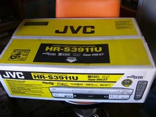 NEW JVC HR-S3911U Super VHS ET Hi Fi 4 Head Stereo Video Cassette Recorder VCR