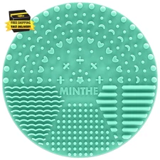 ™ Makeup Brush Cleaner Mat | 2 Pack | Silicone Make up Cleaning Pad ⭐️⭐️⭐️⭐️⭐️