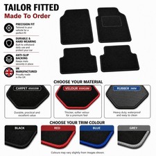 Mitsubishi Shogun Sport Floor Mats 2018-2025 Carpet/Velour/Rubber 4 Piece Set