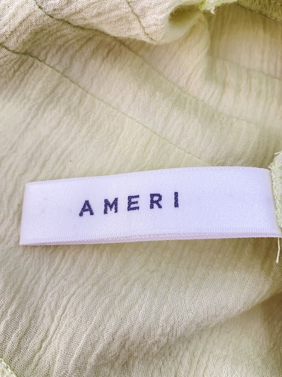 AMERI Short Sleeve Dress, Medium, Cotton, Green, … - image 3