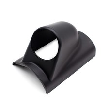 2 Inch 52mm Single Holes Gauge A-pillar Meter Dash Pod Mount Holder Black Abs