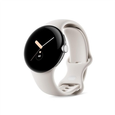 Google Pixel Watch LTE Edelstahlgehäuse Wifi/eSIM Google Smartwatch Android weiß
