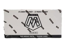 2025 Panini Mosaic Football Jumbo Value 12-pack Box