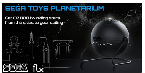 SEGA Homestar Flux (Satin Black) Home Planetarium Star Projector + 2 Disc Includ - Picture 3 of 9