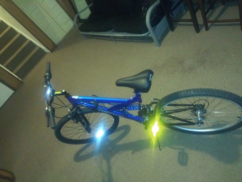 26 Inch 18 Speed Dynacraft Gauntlet Men's Mountain Bike Blue Color used 313095360332 | eBay