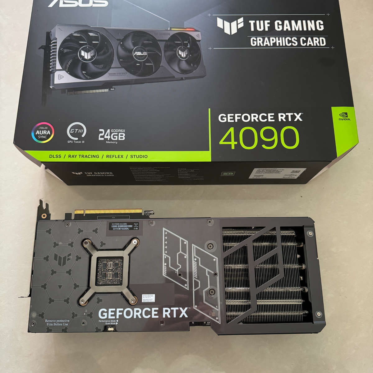 Clearance* (FOR PARTS) ASUS RTX 4090 Tuf Gaming (No Core Clearance* (FOR PARTS) ASUS RTX 4090 Tuf Gaming (No Core