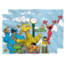 Sesame Street "Retro Gang" Pillow Case - 20 x 28