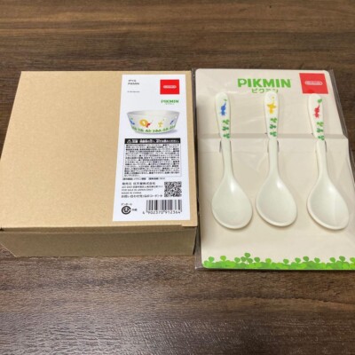 Pikmin Bowl Löffel Set Ninendo Official Limited From JAPAN