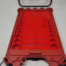 Fits Milwaukee Packout Low Profile Storage Tray Red INSERT for Sockets