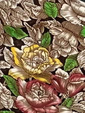 Large Myott,Son&Co.Staffordshire chop plate/platter.'BERMUDA'