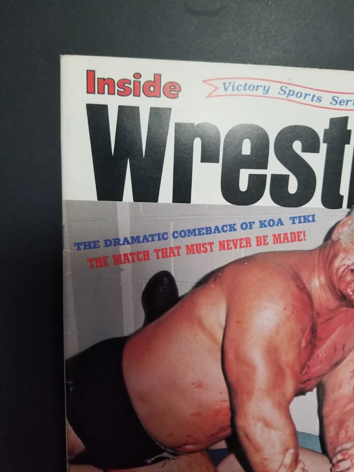 LUCHA LIBRE INTERIOR marzo 1972 BAÑO DE SANGRE CHICAGO trituradora Patterson Stevens AWA WWA Foto 2 de 4