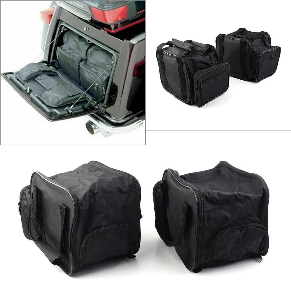 2 Saddlebags Trunk Liner Bag Luggage for Harley Davidson Tri