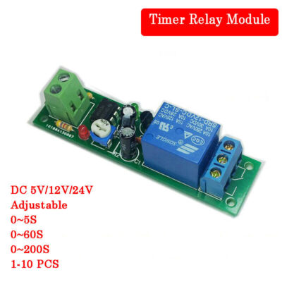 DC 5V / 12V / 24V Verzögerungsrelais, selbsthemmende Verzögerung EIN DC 5V / 12V / 24V Verzögerungsrelais, selbsthemmende Verzögerung EIN