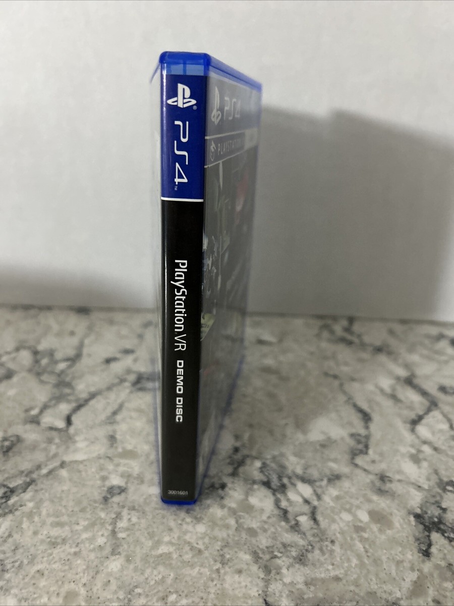 PS4 Playstation 4 VR PSVR - Playstation VR Demo Disc 1.0 - case