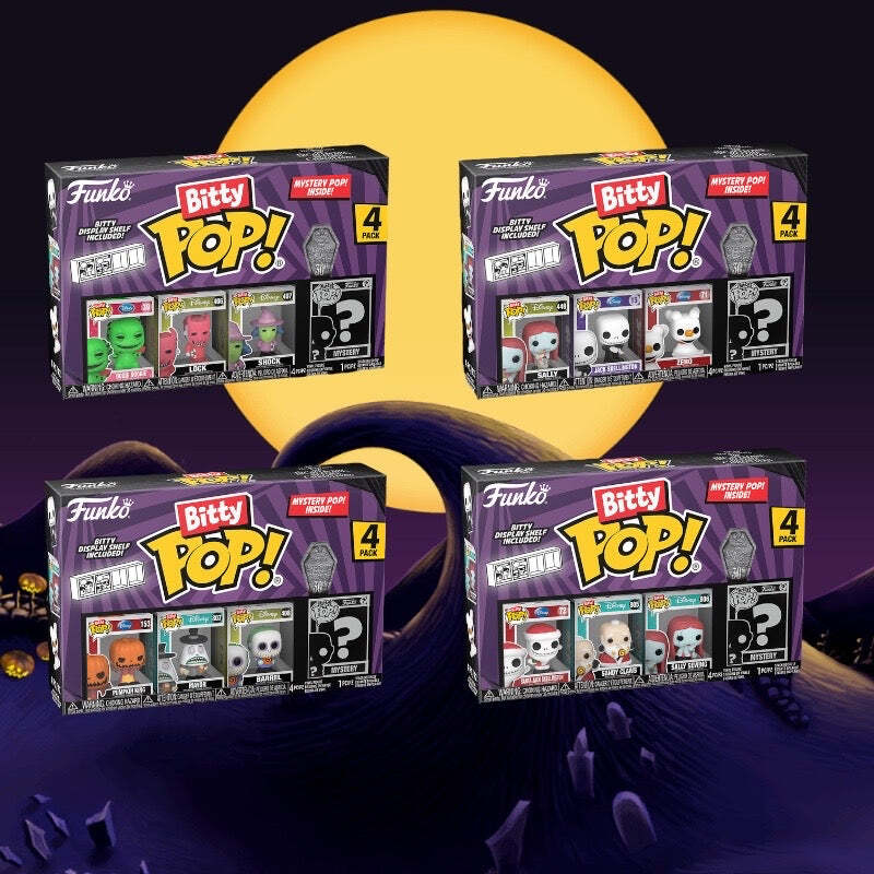 Funko Bitty Pop! Disney Nightmare Before Christmas with Mystery