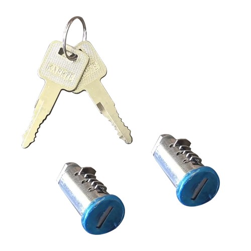 4Pcs Barrel Locks & 2 Keys Fits Thule Halfords Roof Bars And Cycle Carriers New. - Bild 13 von 13