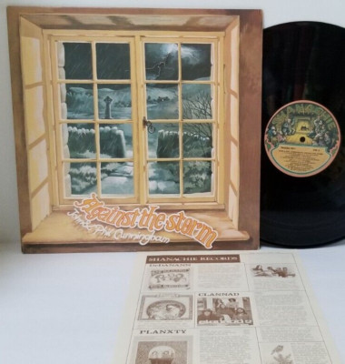 JOHN & PHIL CUNNINGHAM Against the Storm LP Shanachie- Play Tested EX *A3