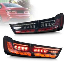 VLAND LED Tail Lights Red For 2019-23 BMW3 Series G20 G80 M3 Sequential Rearlamp