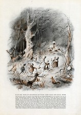 WHW Winterhilfe XL Reklame 1940 Aufruf Holzfiguren Winterhilfswerk Rudolf Haupt