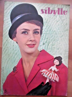 SIBYLLE 5 - 1961 Mode-Zeitschrift Kleider Spreewald Herren DMI-Modell DDR Vogue