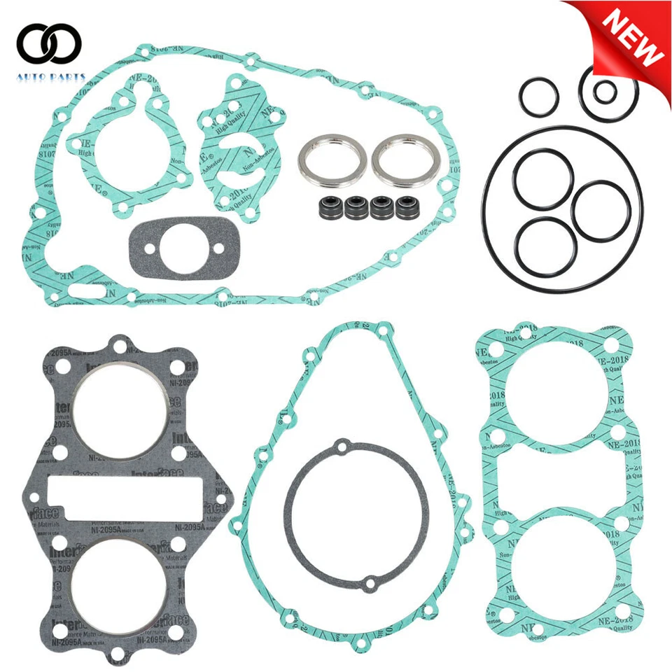 Juego completo de juntas de motor para Kawasaki KZ440 1980-1984 Foto 2 de 4