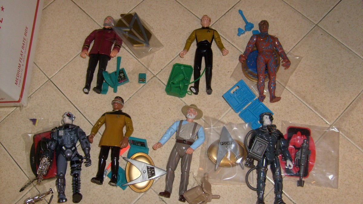 完セット未開封】スタートレック STAR TREK playmates 8体 完セット未