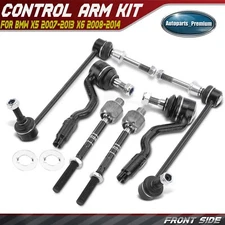 6x Front Stabilizer Bar Link Tie Rod End for BMW E70 F15 X5 2007-2013 E71 E72 X6