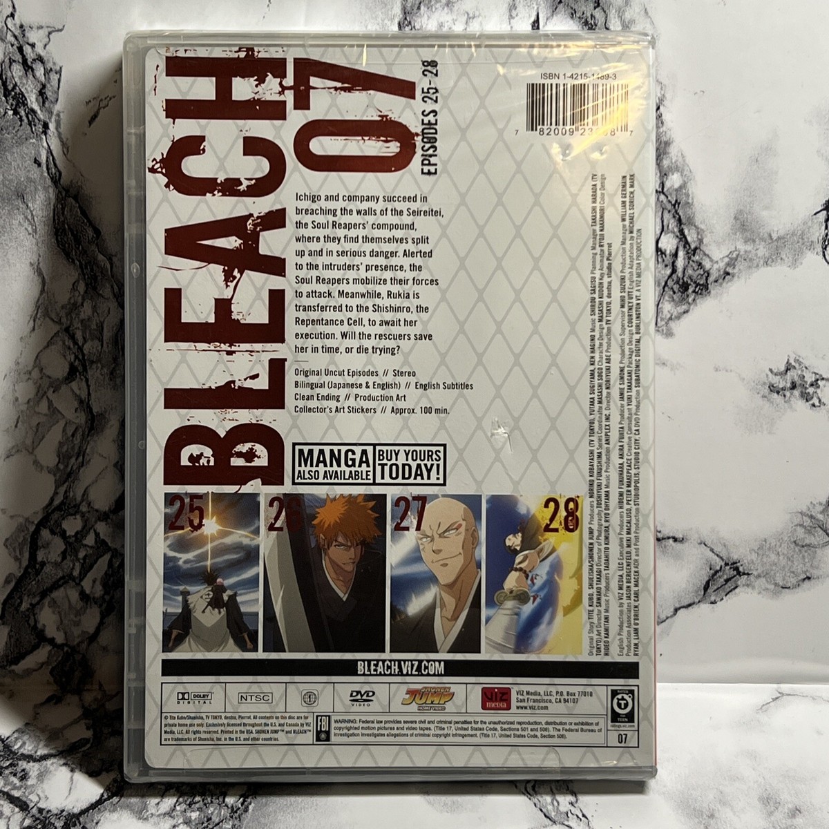 Bleach - Vol. 7 (DVD, 2007, Uncut) for sale online | eBay