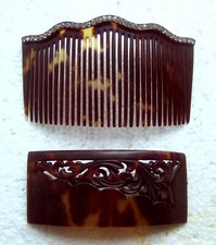 ANTIQUE HAIR COMB OR HAIR PIN SET - INCLUDES US TARIFFS