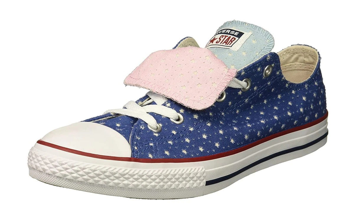Girls denim converse deals