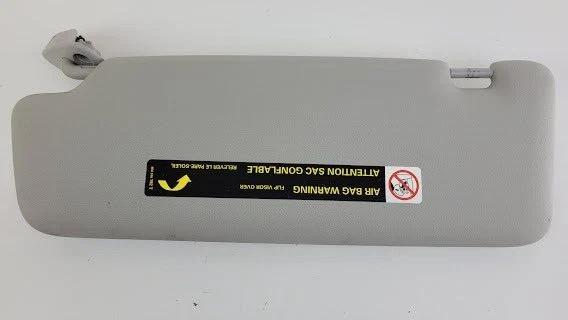 Parasol lateral para pasajero Audi A4 2004-2008 con espejo gris vinilo OEM Foto 4 de 4