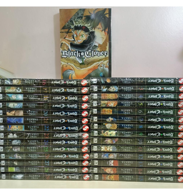 Black Clover English Manga Full Set Comic Volume 1-36 Yuki