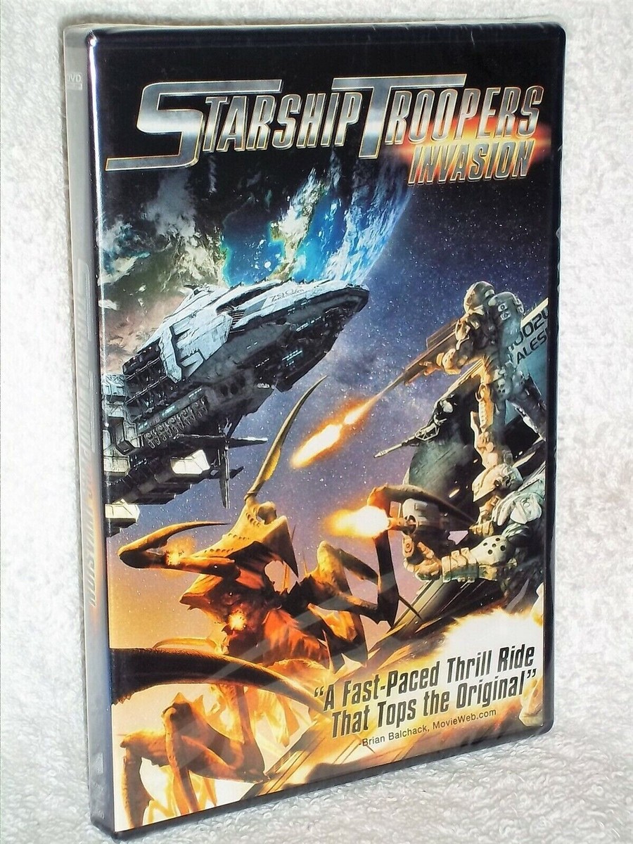 Starship Troopers Invasion [2012] (DVD, 2021) NEW Luci Christian